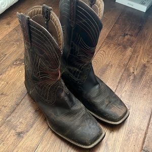Ariat square toe boots